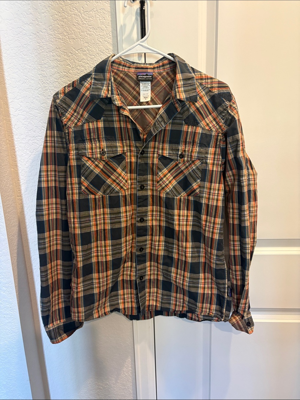 Men’s Patagonia Cotton Plaid Button down